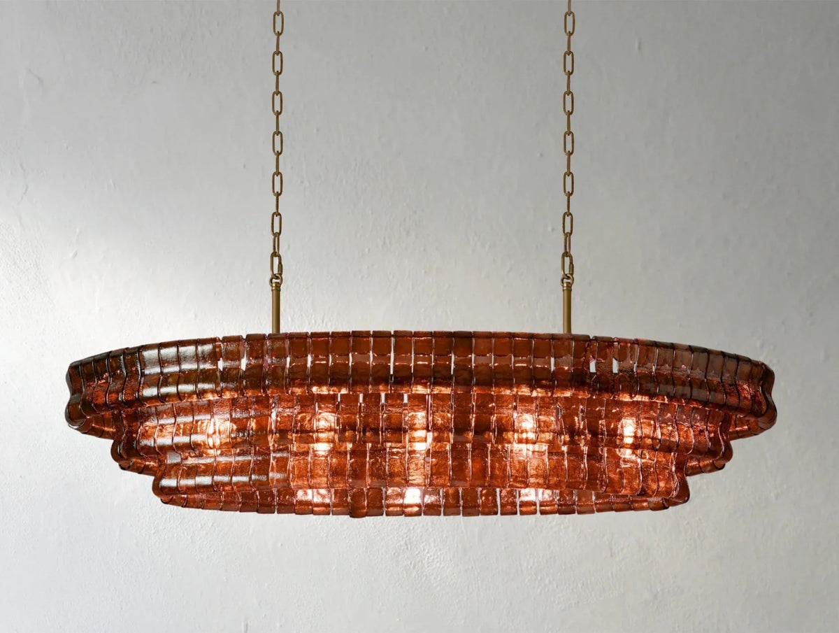 Giorgio Oval Chandelier - Zelno Lighting