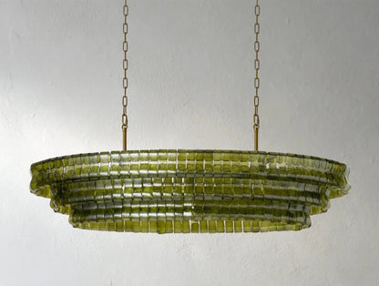 Giorgio Oval Chandelier - Zelno Lighting