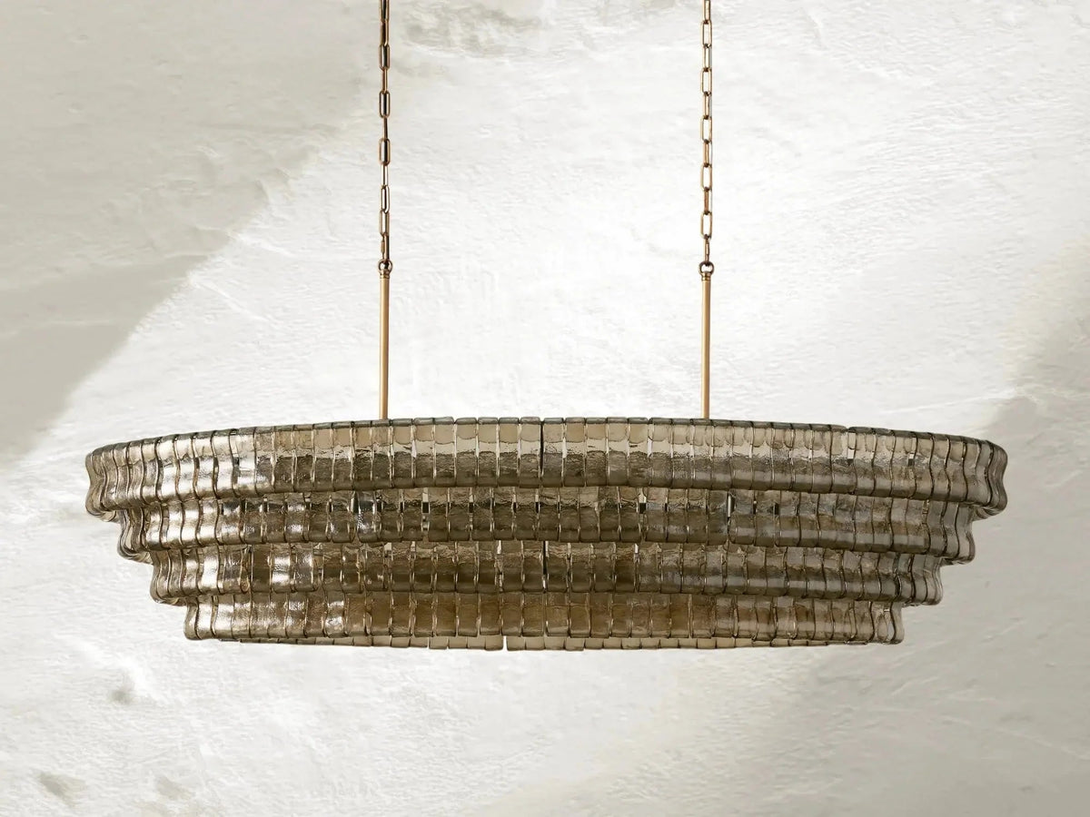 Giorgio Oval Chandelier - Zelno Lighting