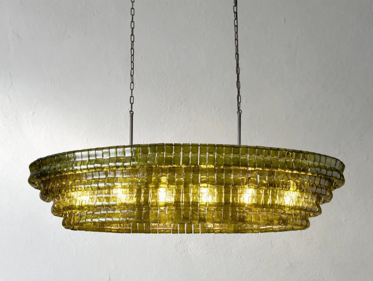Giorgio Oval Chandelier - Zelno Lighting