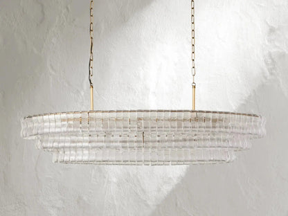 Giorgio Oval Chandelier - Zelno Lighting