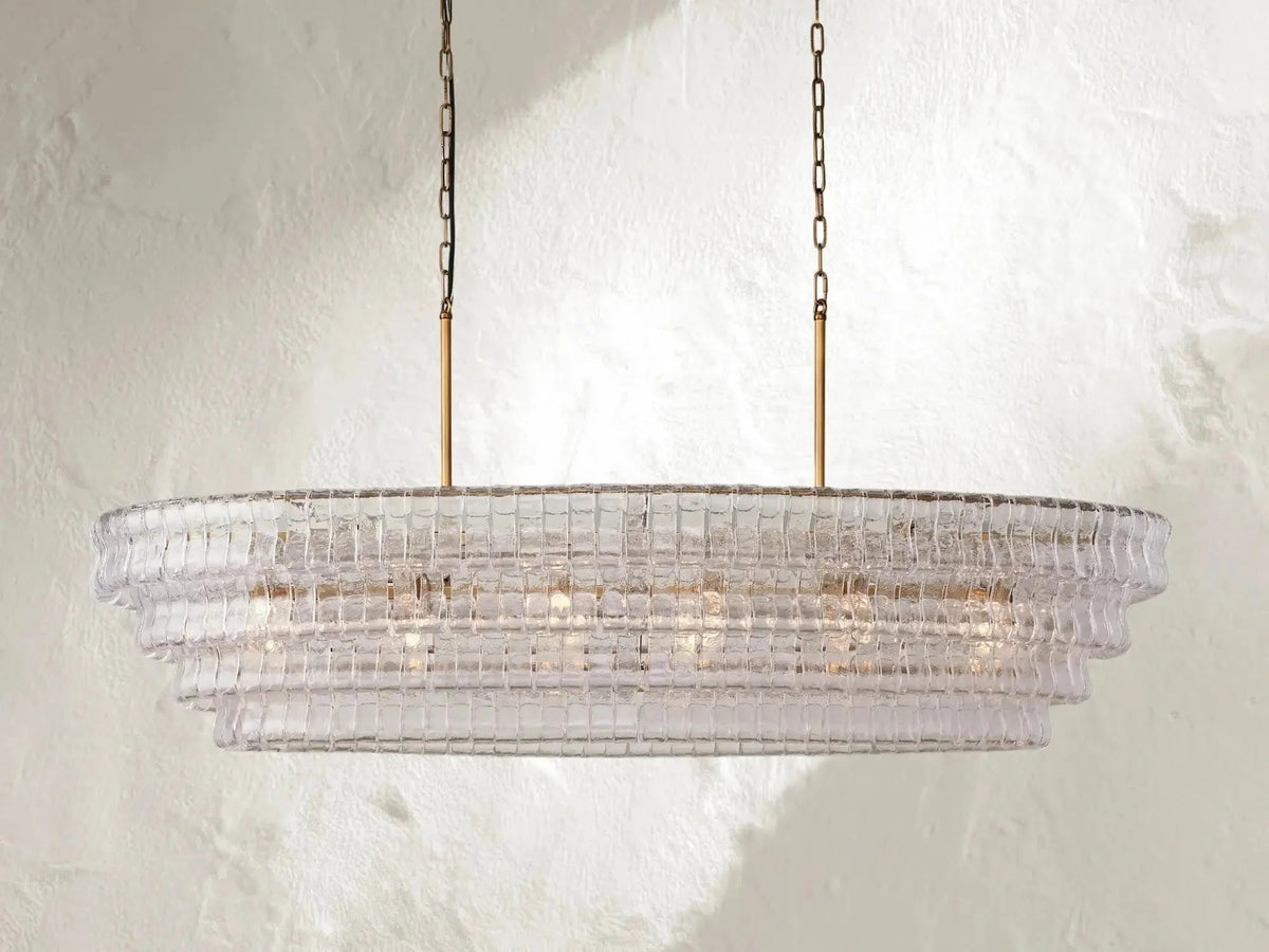 Giorgio Oval Chandelier - Zelno Lighting