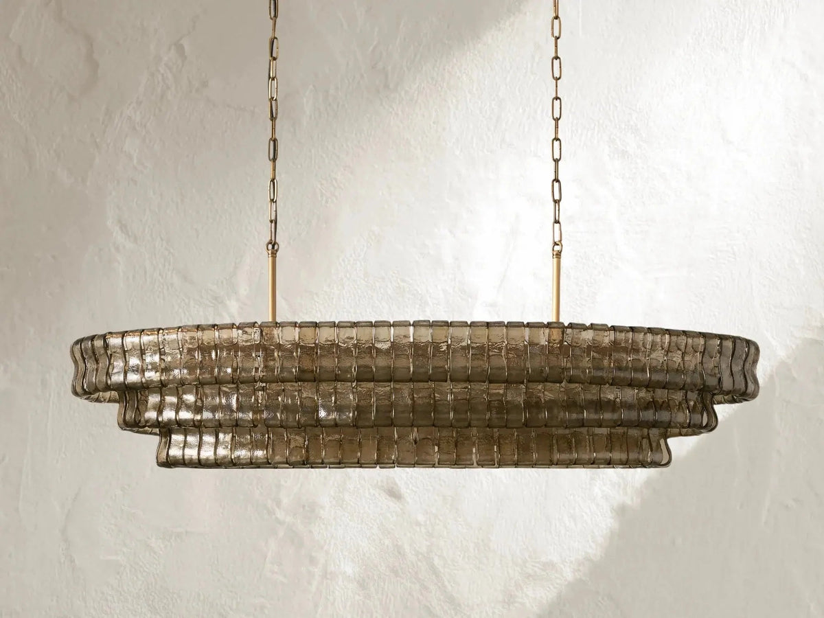 Giorgio Oval Chandelier - Zelno Lighting
