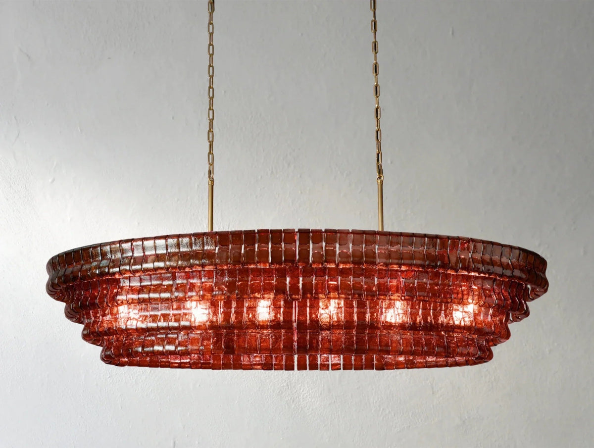 Giorgio Oval Chandelier - Zelno Lighting