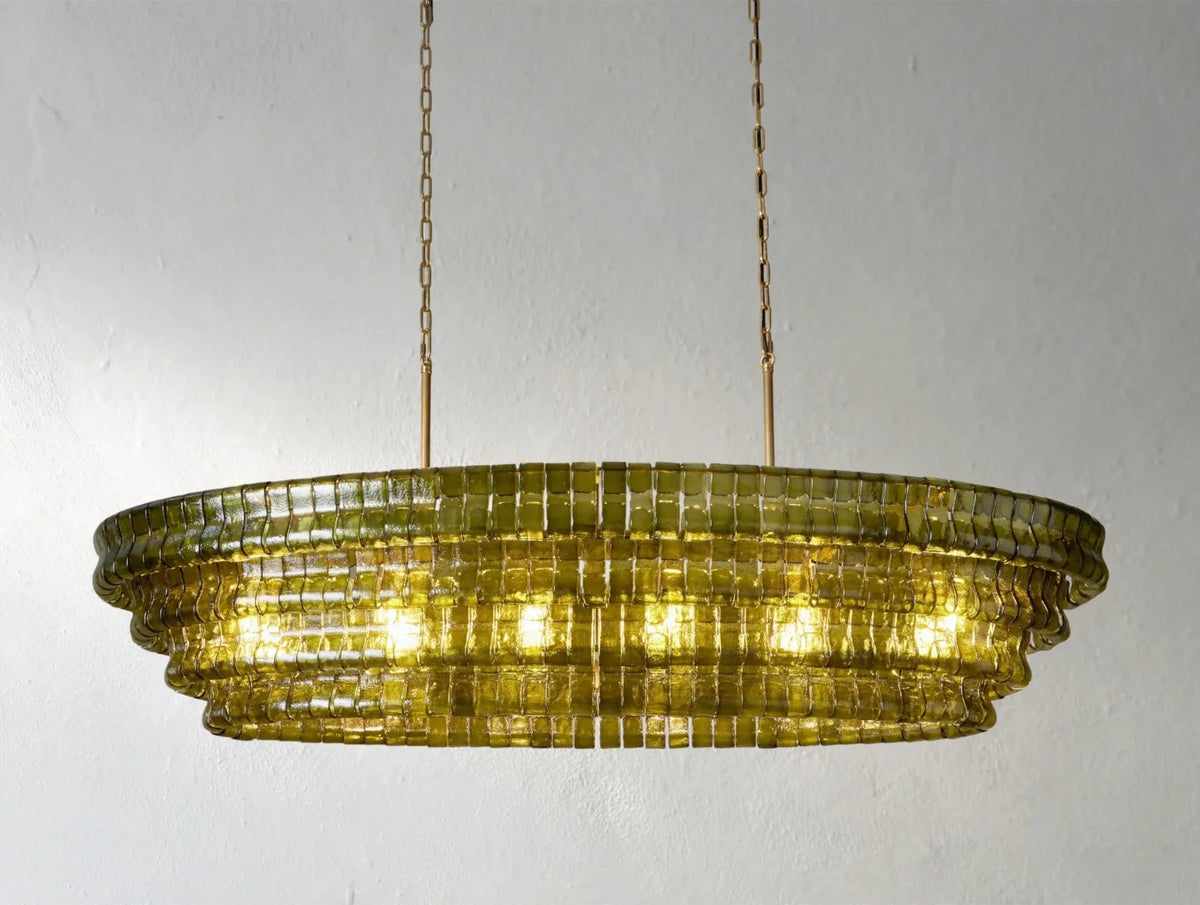 Giorgio Oval Chandelier - Zelno Lighting