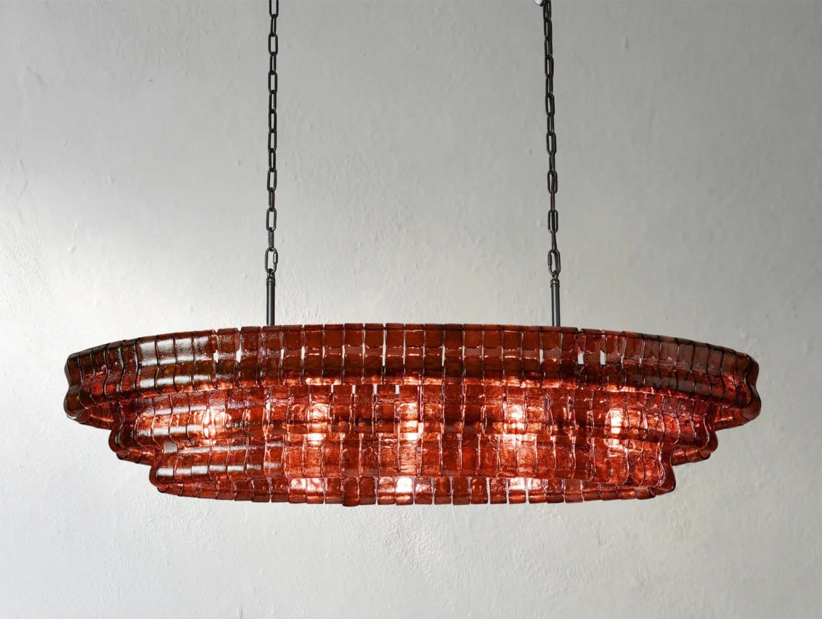 Giorgio Oval Chandelier - Zelno Lighting