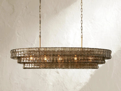 Giorgio Oval Chandelier - Zelno Lighting