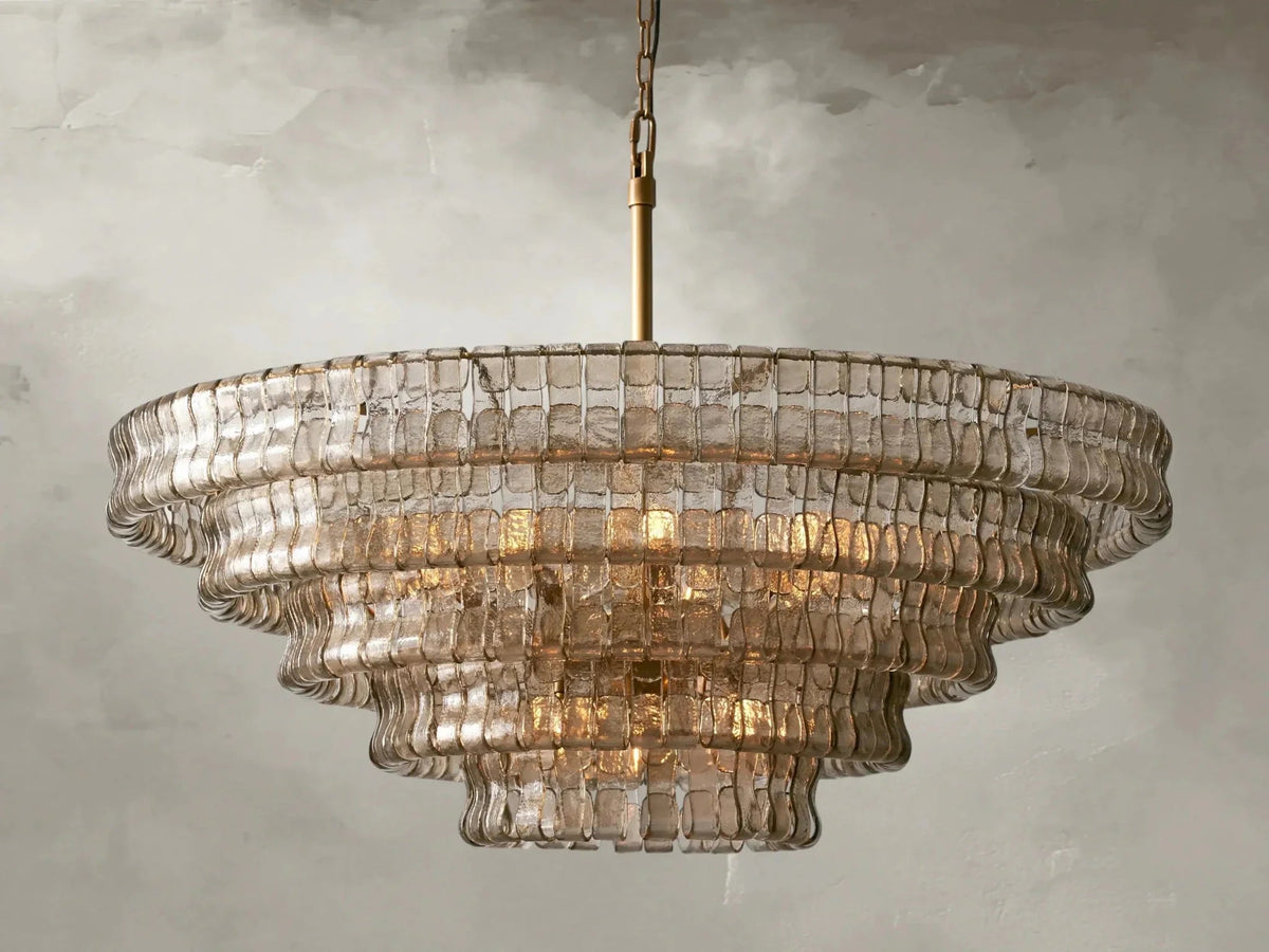 Giorgio Round Chandelier - Zelno Lighting