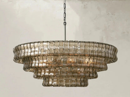 Giorgio Round Chandelier - Zelno Lighting