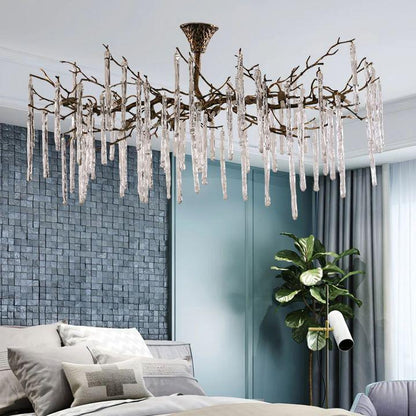 Glamour Dripstone Chandelier - Zelno Lighting