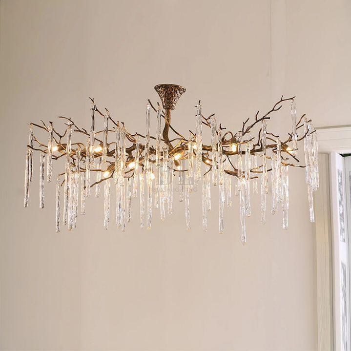 Glamour Dripstone Chandelier - Zelno Lighting