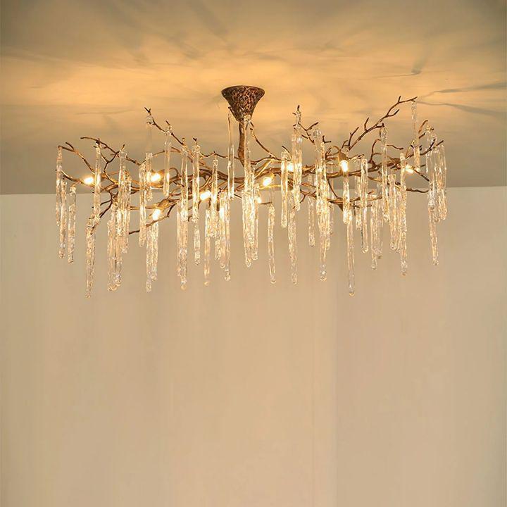 Glamour Dripstone Chandelier - Zelno Lighting