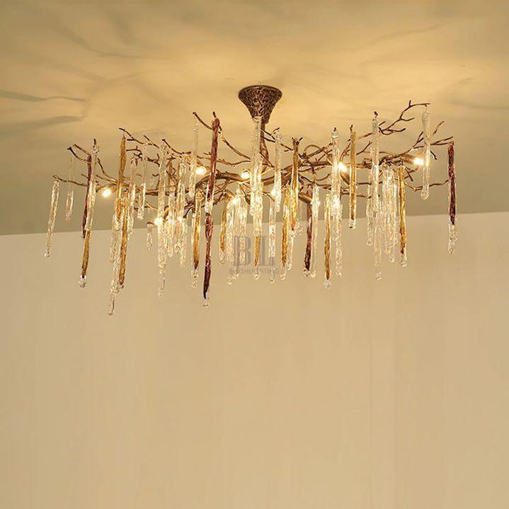 Glamour Dripstone Chandelier - Zelno Lighting