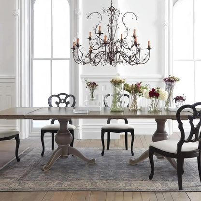 Gothic Claudette 12-Light Round Chandelier - Zelno Lighting