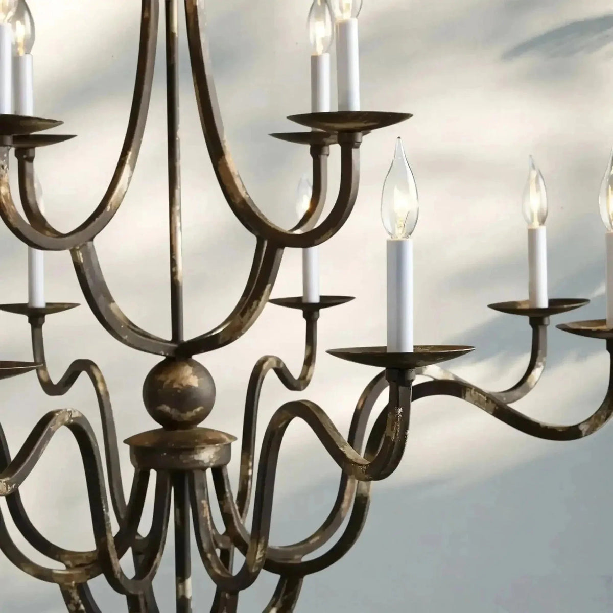 Grand 12 Light Chandelier - Zelno Lighting