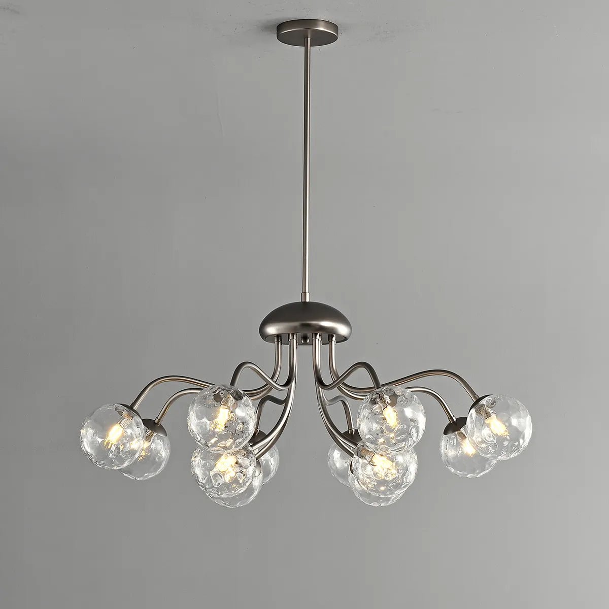 Gun Black Sputnik Chandelier - Zelno