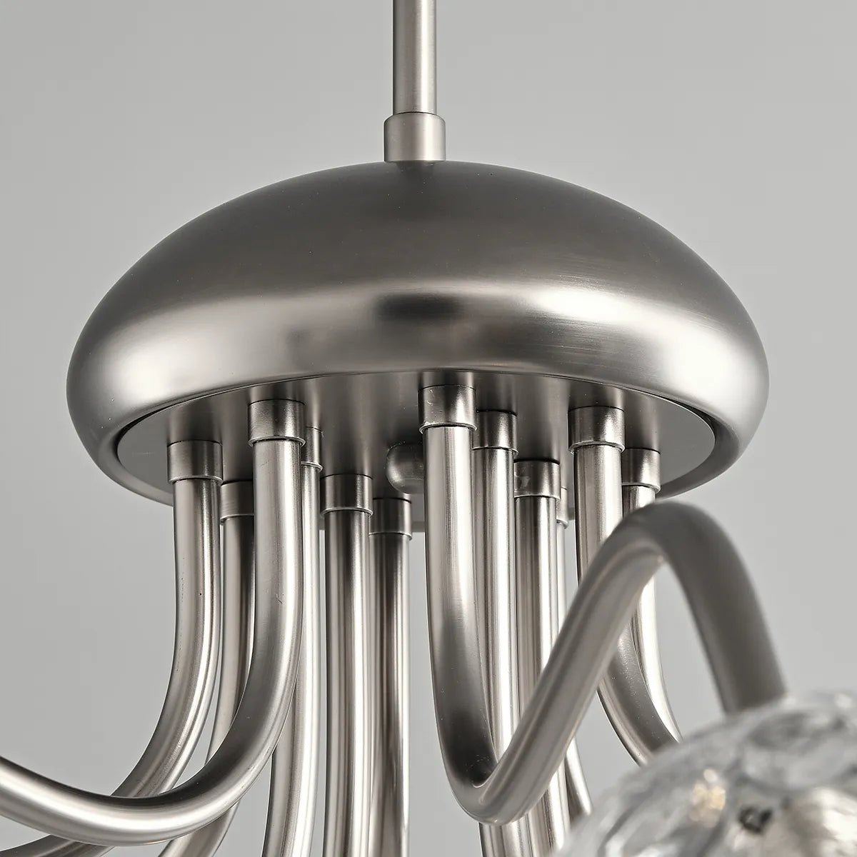 Gun Black Sputnik Chandelier - Zelno