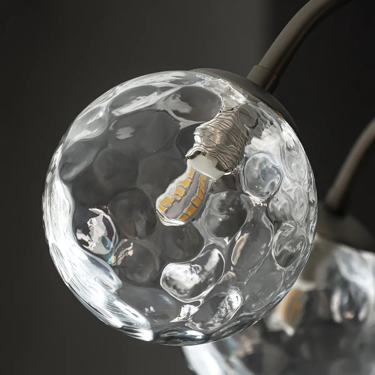 Gun Black Sputnik Chandelier - Zelno
