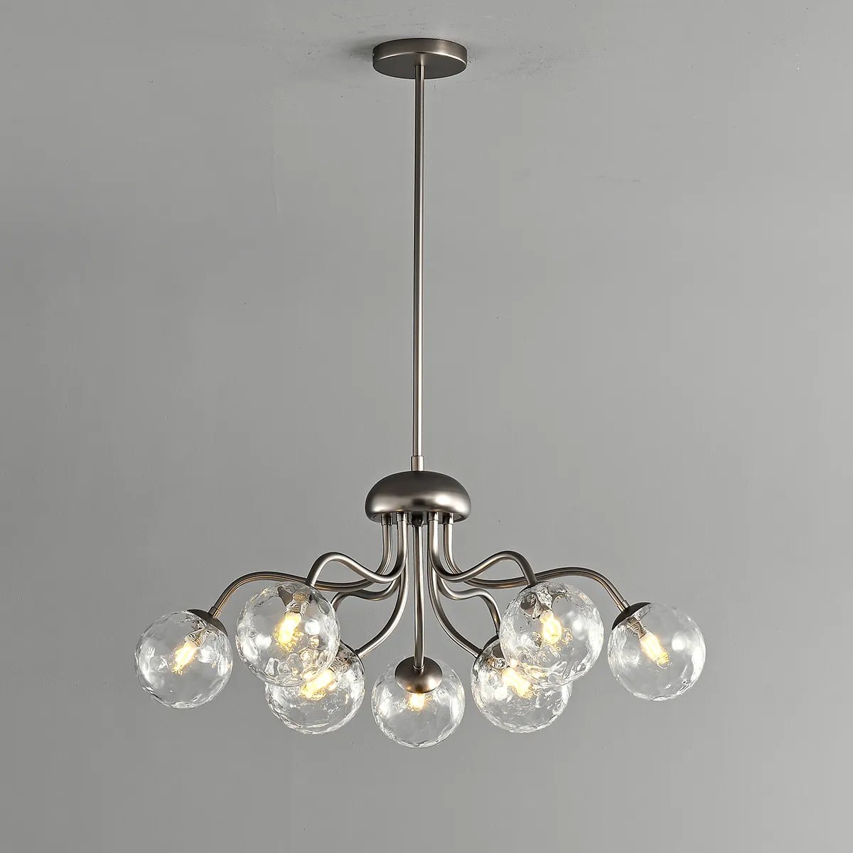 Gun Black Sputnik Chandelier - Zelno