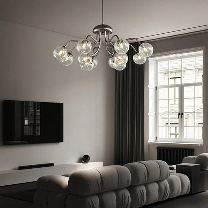 Gun Black Sputnik Chandelier - Zelno