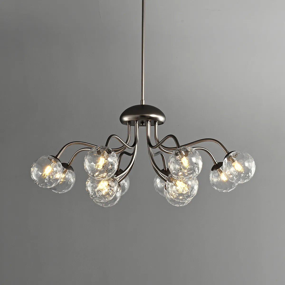 Gun Black Sputnik Chandelier - Zelno
