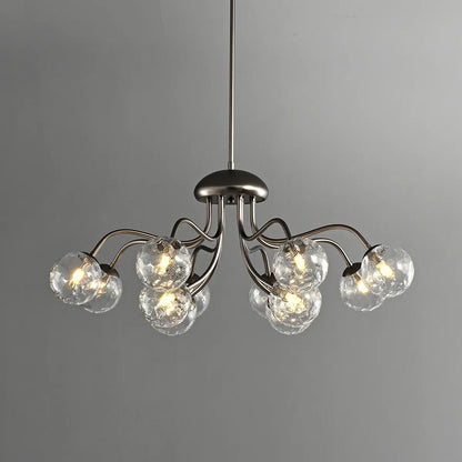 Gun Black Sputnik Chandelier - Zelno