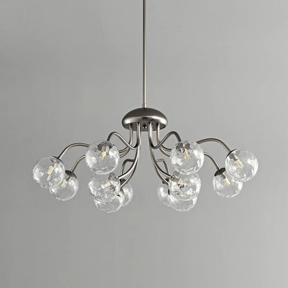 Gun Black Sputnik Chandelier - Zelno
