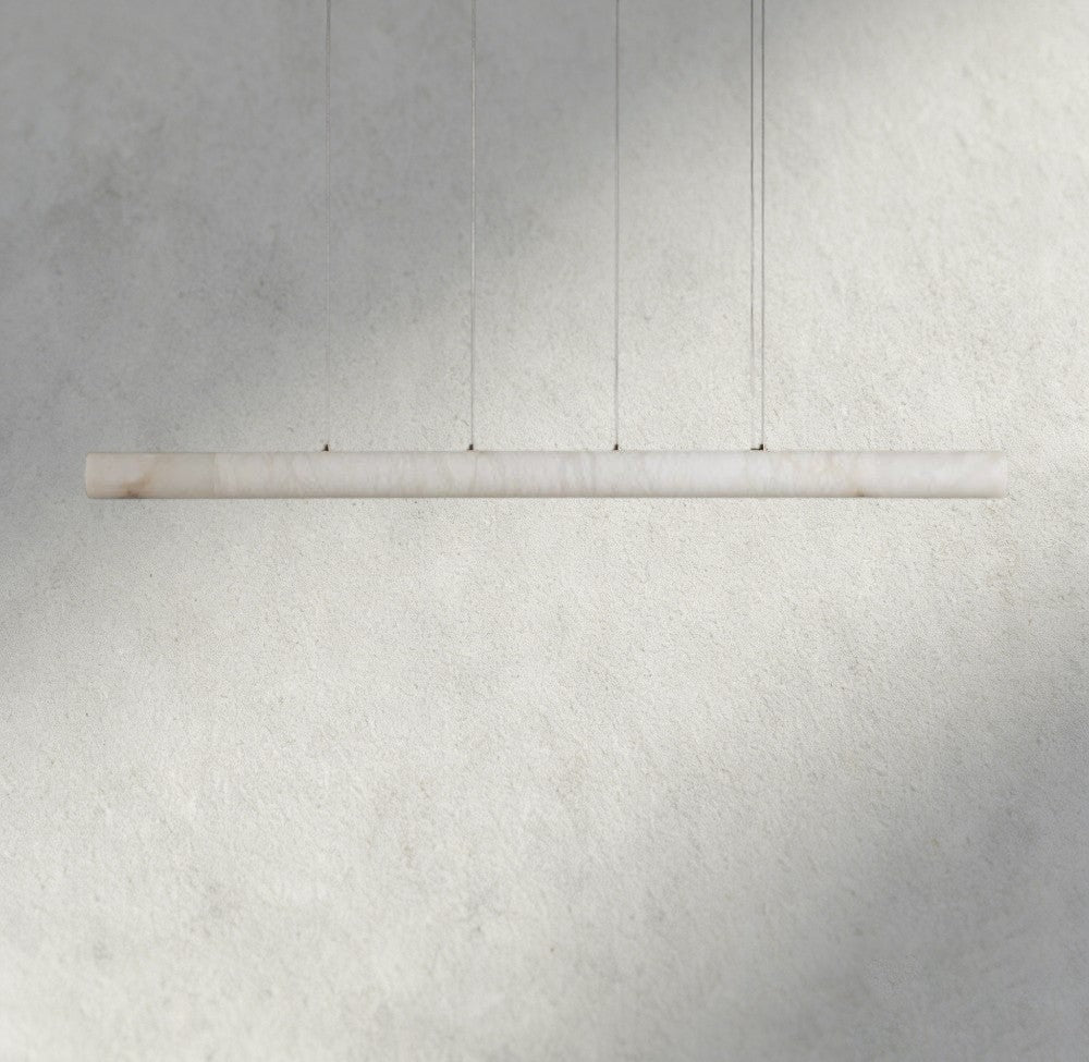 Halima Linear Alabaster Chandelier - Zelno