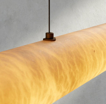 Halima Linear Alabaster Chandelier - Zelno