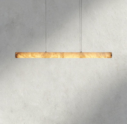 Halima Linear Alabaster Chandelier - Zelno