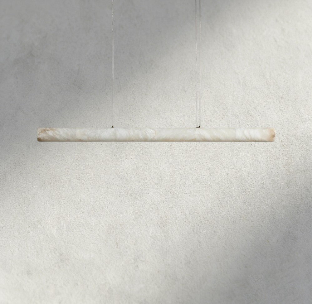 Halima Linear Alabaster Chandelier - Zelno