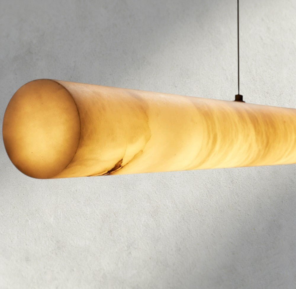 Halima Linear Alabaster Chandelier - Zelno