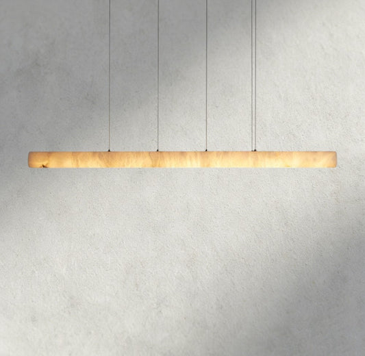 Halima Linear Alabaster Chandelier - Zelno
