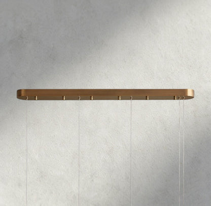 Halima Linear Alabaster Chandelier - Zelno