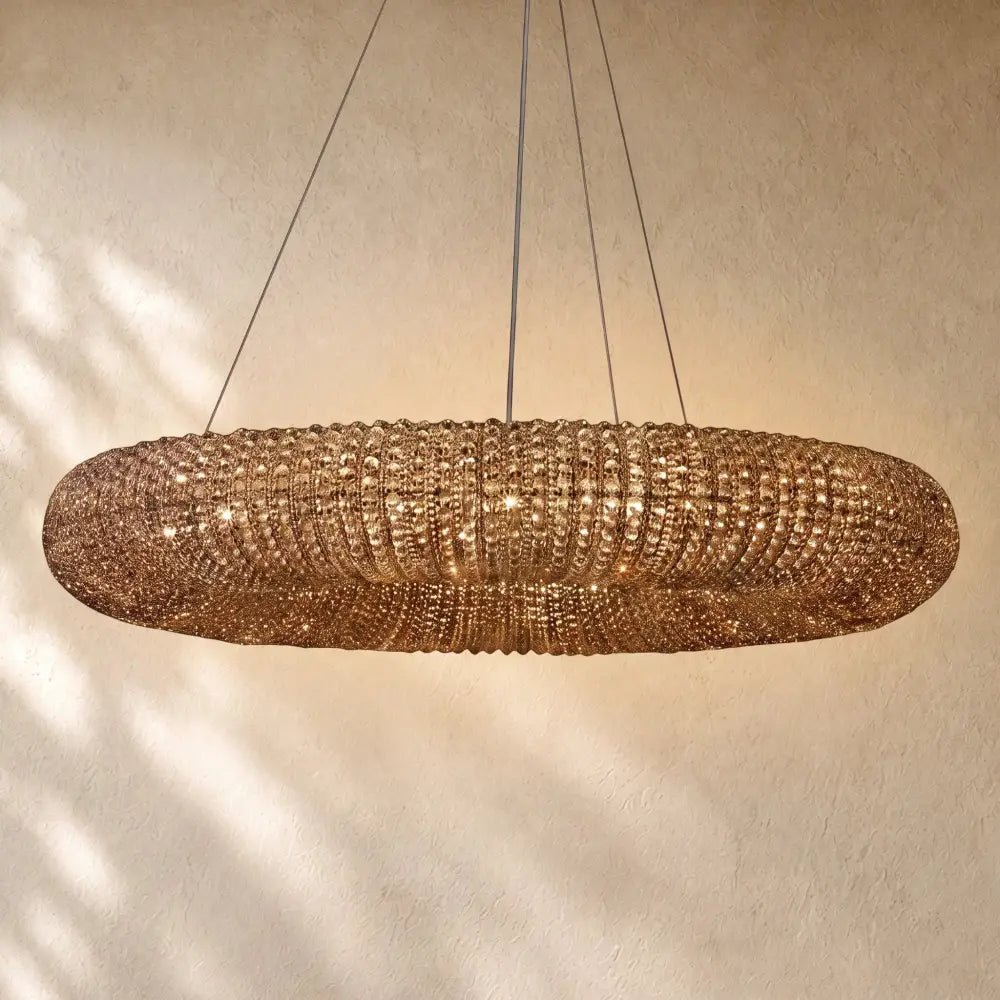 Halo Round Led Chandelier - Zelno