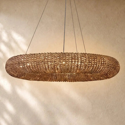 Halo Round Led Chandelier - Zelno