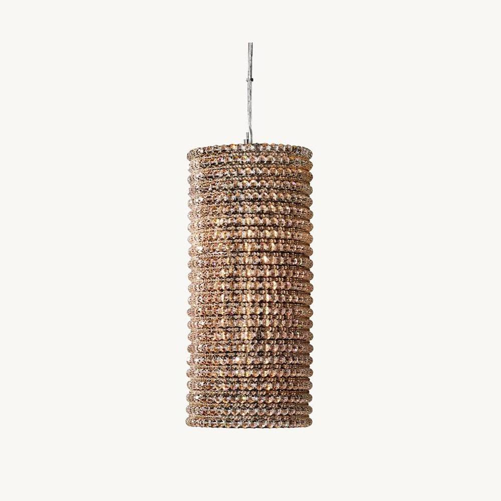 Halo Stranded Crystal Pendant Light - Zelno