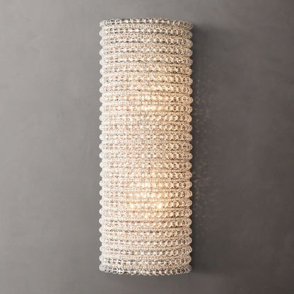 Halo Stranded Crystal Wall Sconce - Zelno