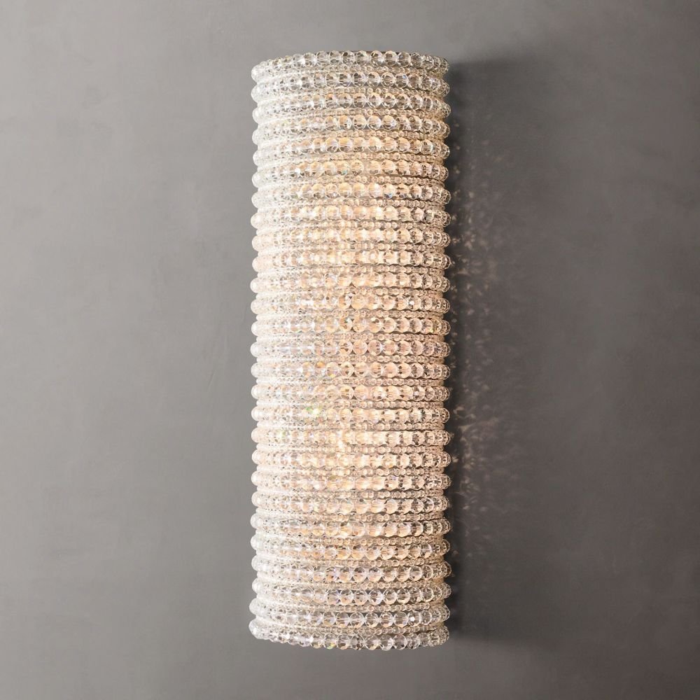 Halo Stranded Crystal Wall Sconce - Zelno