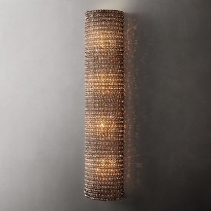 Halo Stranded Crystal Wall Sconce - Zelno