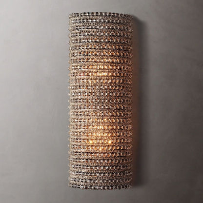 Halo Stranded Crystal Wall Sconce - Zelno