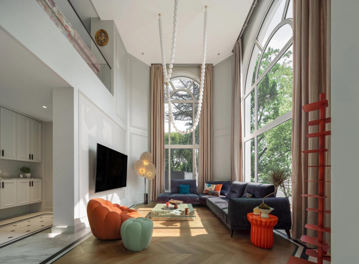 Halti Necklace Acrylic Chandelier - Zelno Lighting