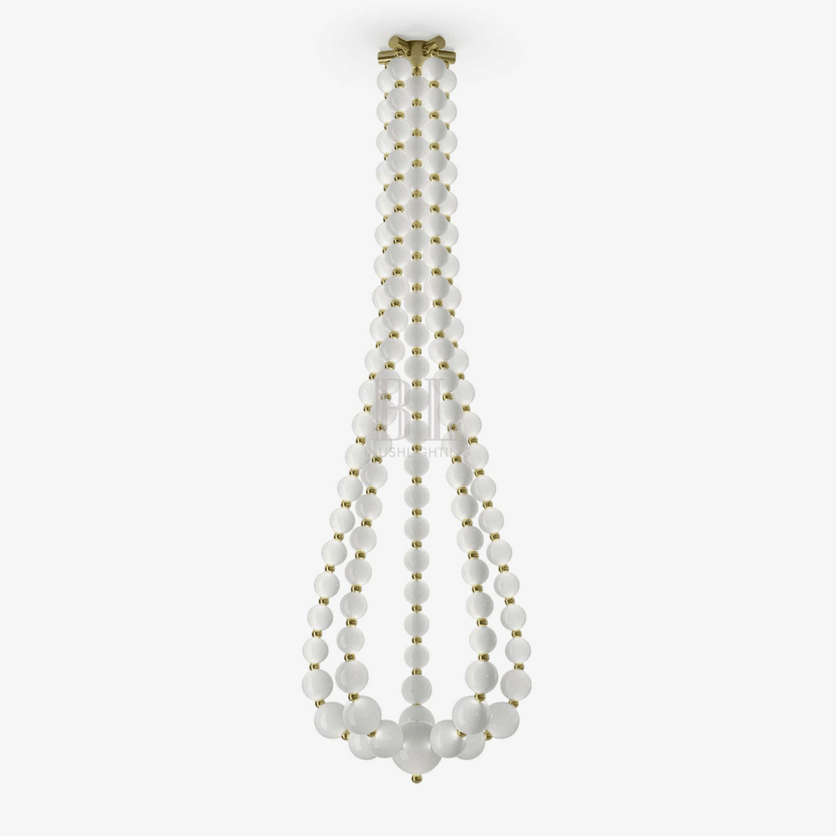 Halti Necklace Acrylic Chandelier - Zelno Lighting