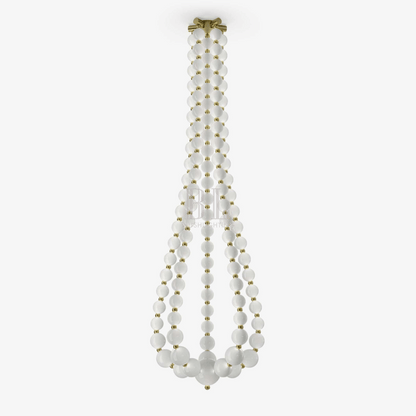 Halti Necklace Acrylic Chandelier - Zelno Lighting