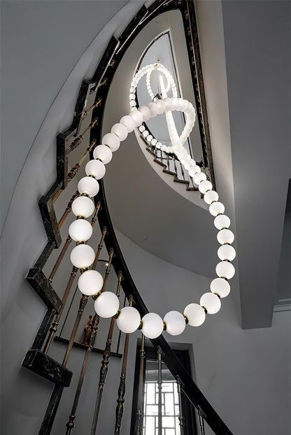 Halti Necklace Acrylic Chandelier - Zelno Lighting