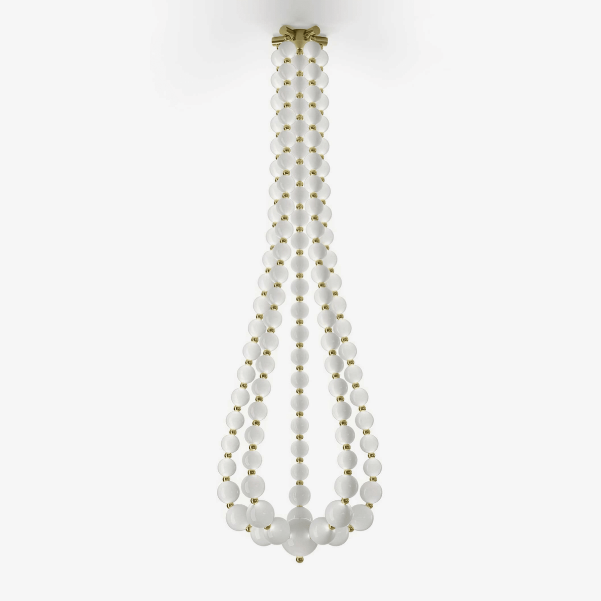 Halti Necklace Acrylic Chandelier - Zelno Lighting