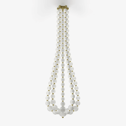 Halti Necklace Acrylic Chandelier - Zelno Lighting