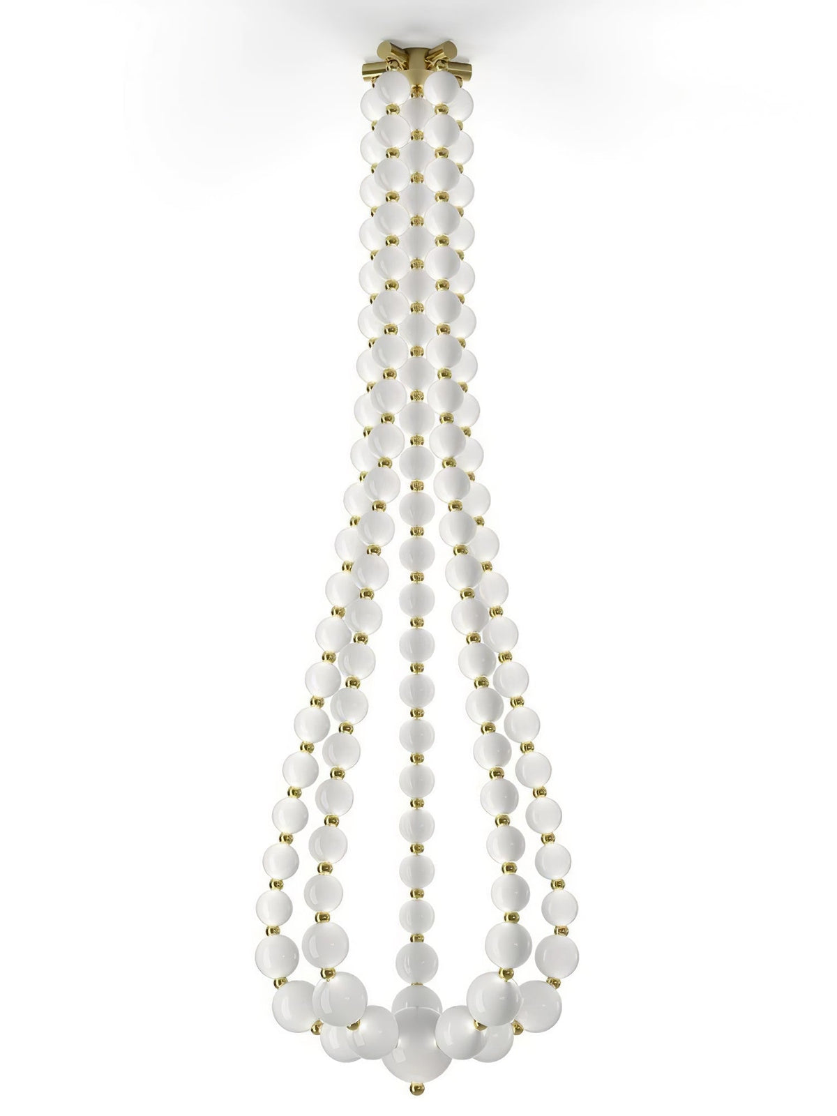 Halti Necklace Acrylic Chandelier - Zelno Lighting