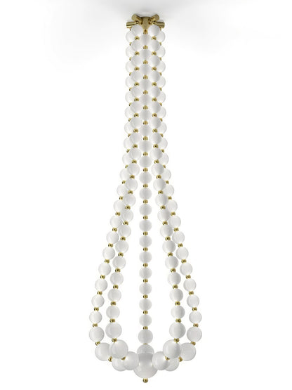 Halti Necklace Acrylic Chandelier - Zelno Lighting