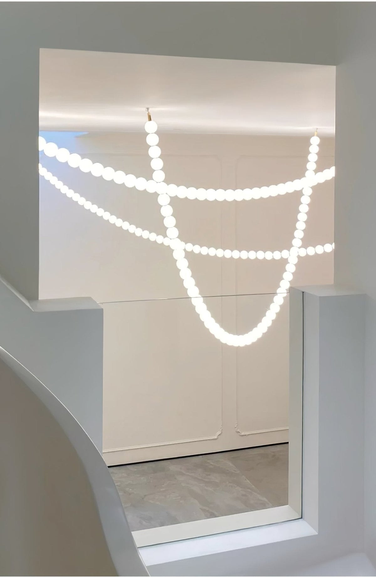 Halti Necklace Acrylic Chandelier - Zelno Lighting